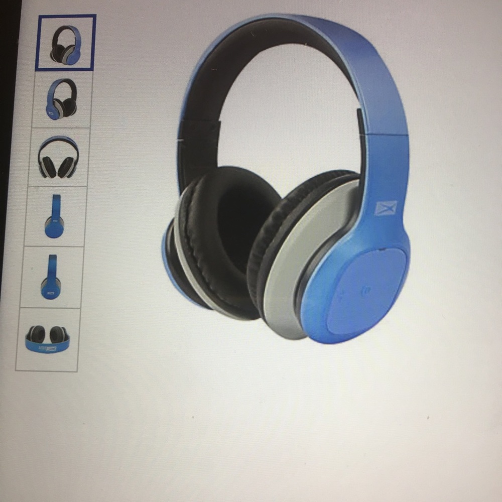 Bluetooth over ear headphones